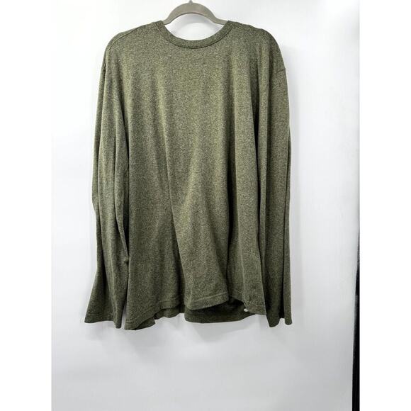 REI Co Op Shirt Men's 2XL Olive Green Stretch Crew Neck Long Sleeve Pullover - Picture 1 of 5